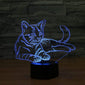 Cat Led Table Lamp