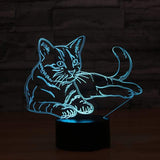 Cat Led Table Lamp