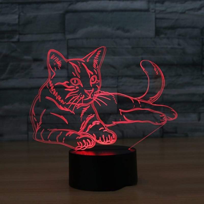 Cat Led Table Lamp