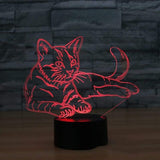 Cat Led Table Lamp