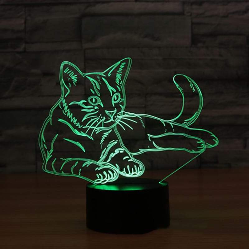 Cat Led Table Lamp