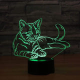 Cat Led Table Lamp