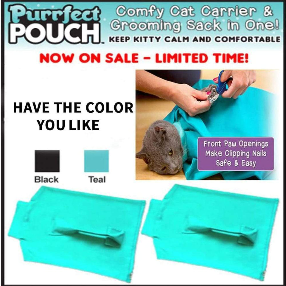 Cat travel pouch