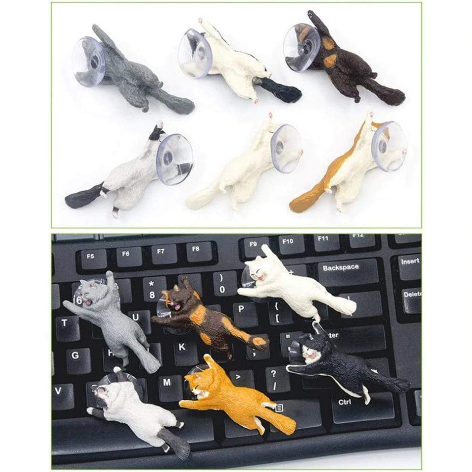 Adorable cats phone stand